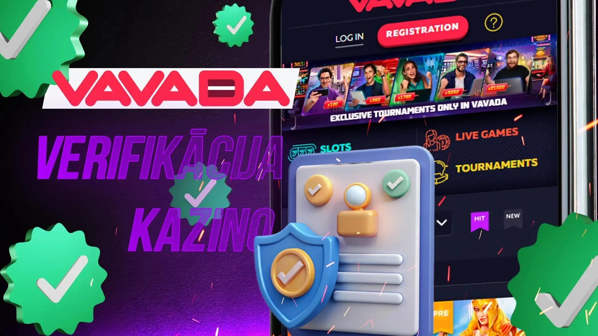 Kā darbojas Vavada kazino konta pārbaude?